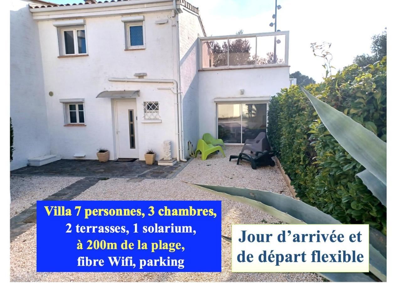 Cote Indigo - Villa 7 Personnes, 3 Chambres, 3 Terrasses - A 150 De La Mer Saint-Pierre-la-Mer  エクステリア 写真